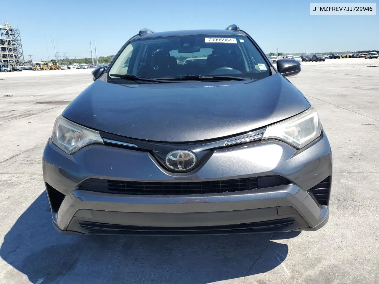 2018 Toyota Rav4 Le VIN: JTMZFREV7JJ729946 Lot: 73006984