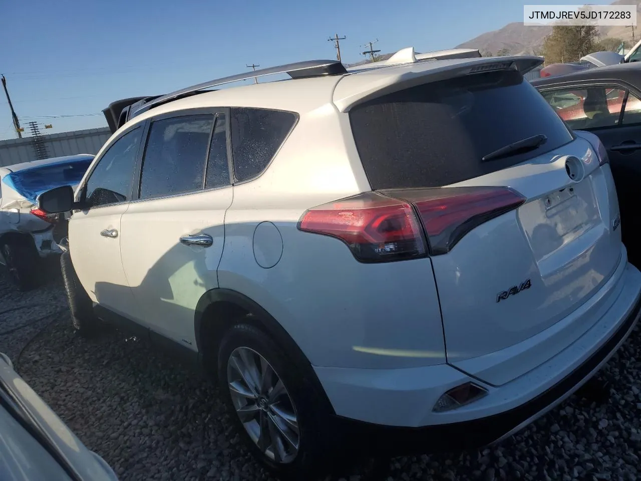 2018 Toyota Rav4 Hv Limited VIN: JTMDJREV5JD172283 Lot: 73009644