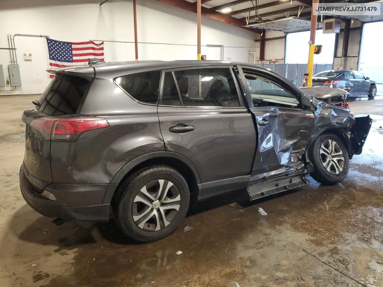 2018 Toyota Rav4 Le VIN: JTMBFREVXJJ731479 Lot: 73104214