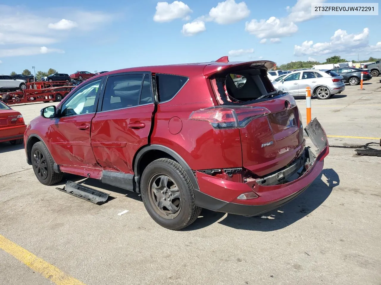 2018 Toyota Rav4 Le VIN: 2T3ZFREV0JW472291 Lot: 73137674