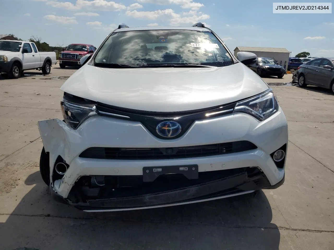 JTMDJREV2JD214344 2018 Toyota Rav4 Hv Limited