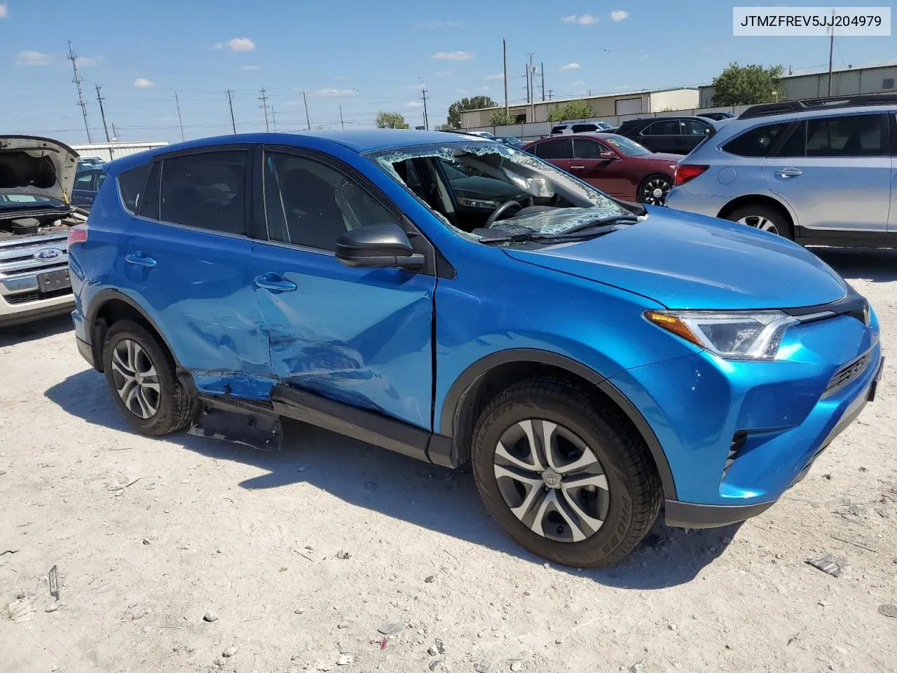 2018 Toyota Rav4 Le VIN: JTMZFREV5JJ204979 Lot: 73200434