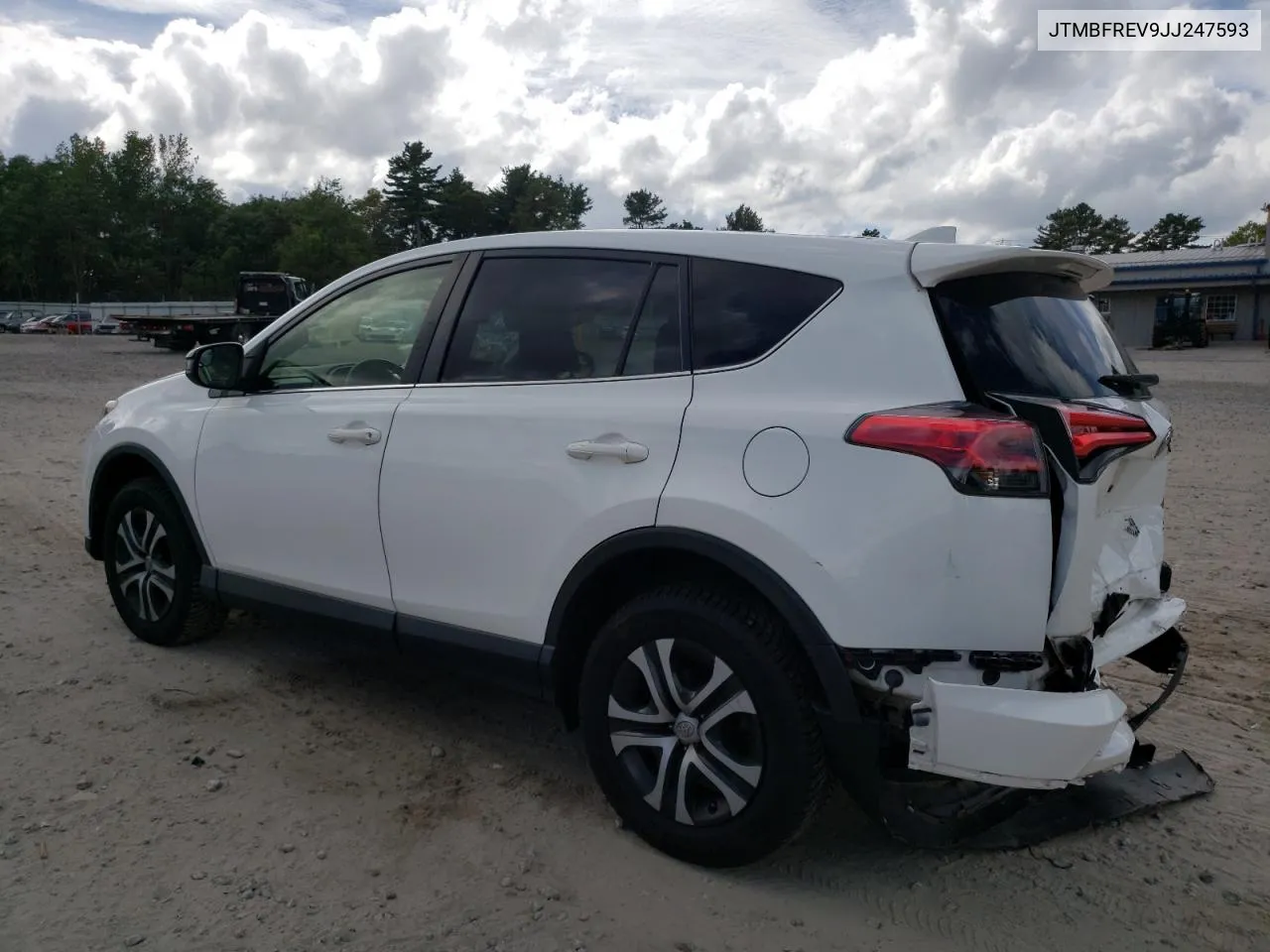 2018 Toyota Rav4 Le VIN: JTMBFREV9JJ247593 Lot: 73245144