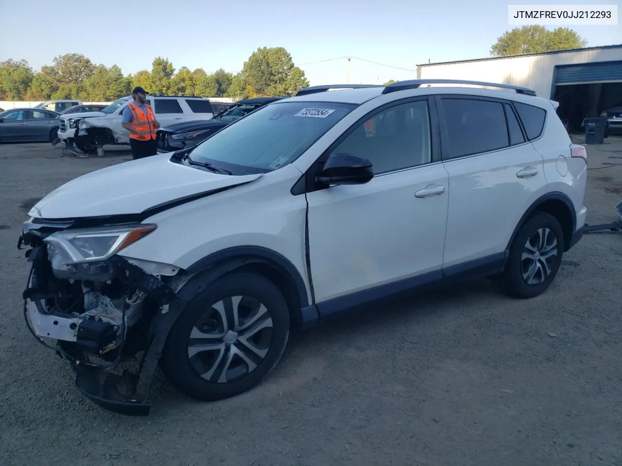 2018 Toyota Rav4 Le VIN: JTMZFREV0JJ212293 Lot: 73372554