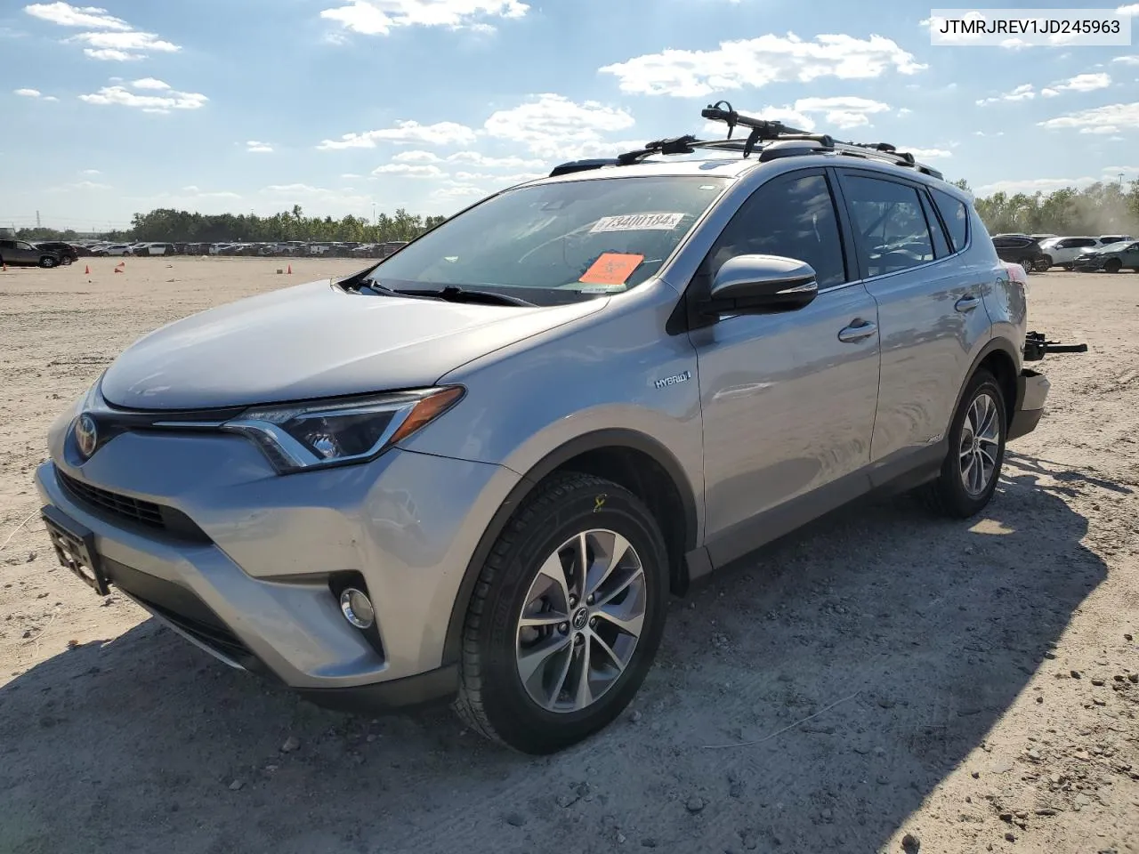 2018 Toyota Rav4 Hv Le VIN: JTMRJREV1JD245963 Lot: 73400184