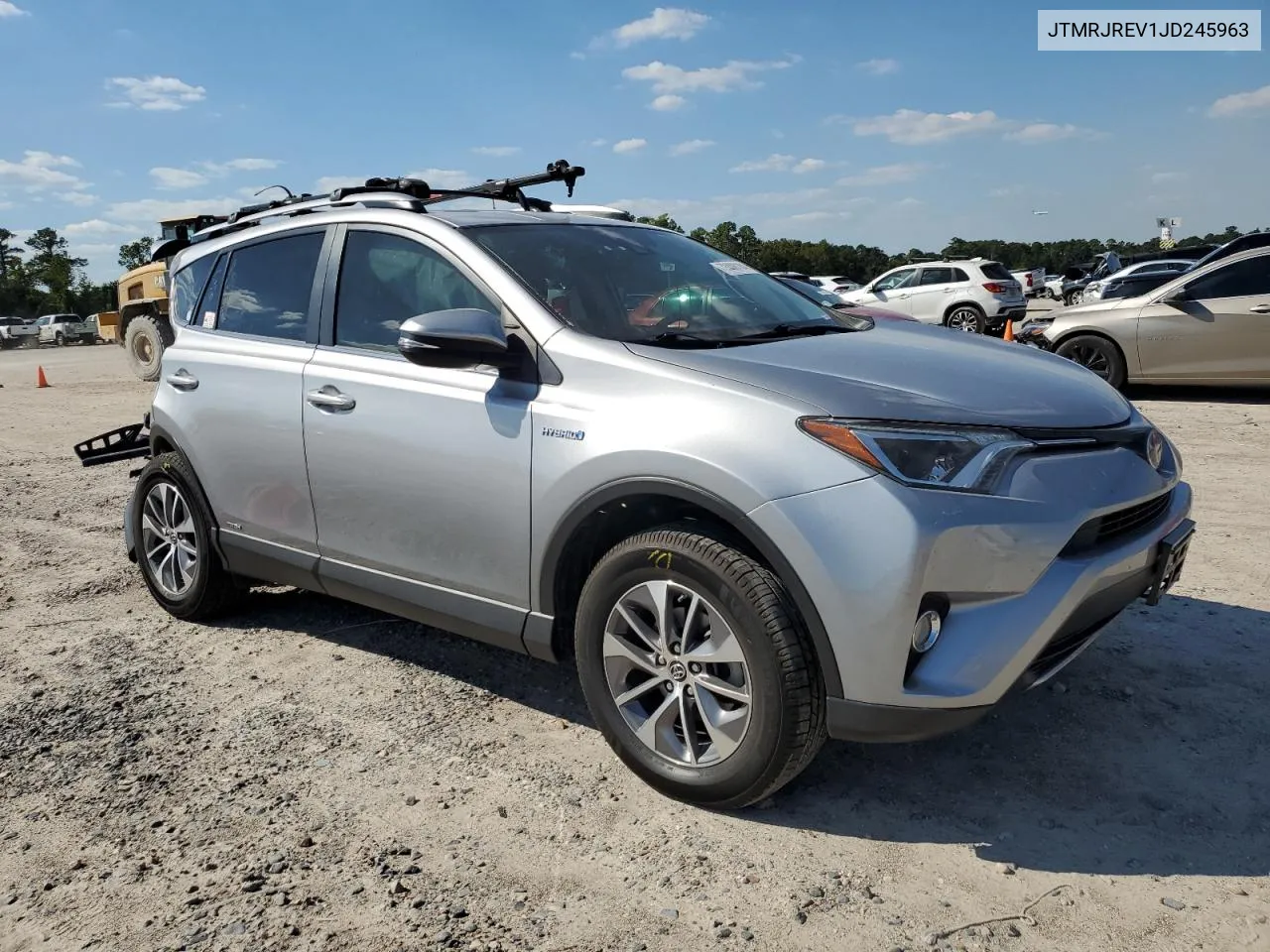 JTMRJREV1JD245963 2018 Toyota Rav4 Hv Le