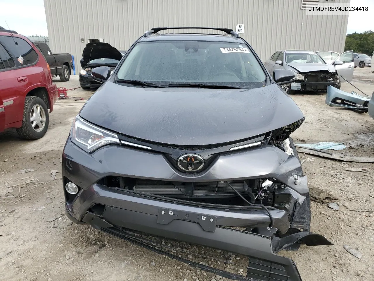 2018 Toyota Rav4 Limited VIN: JTMDFREV4JD234418 Lot: 73428284