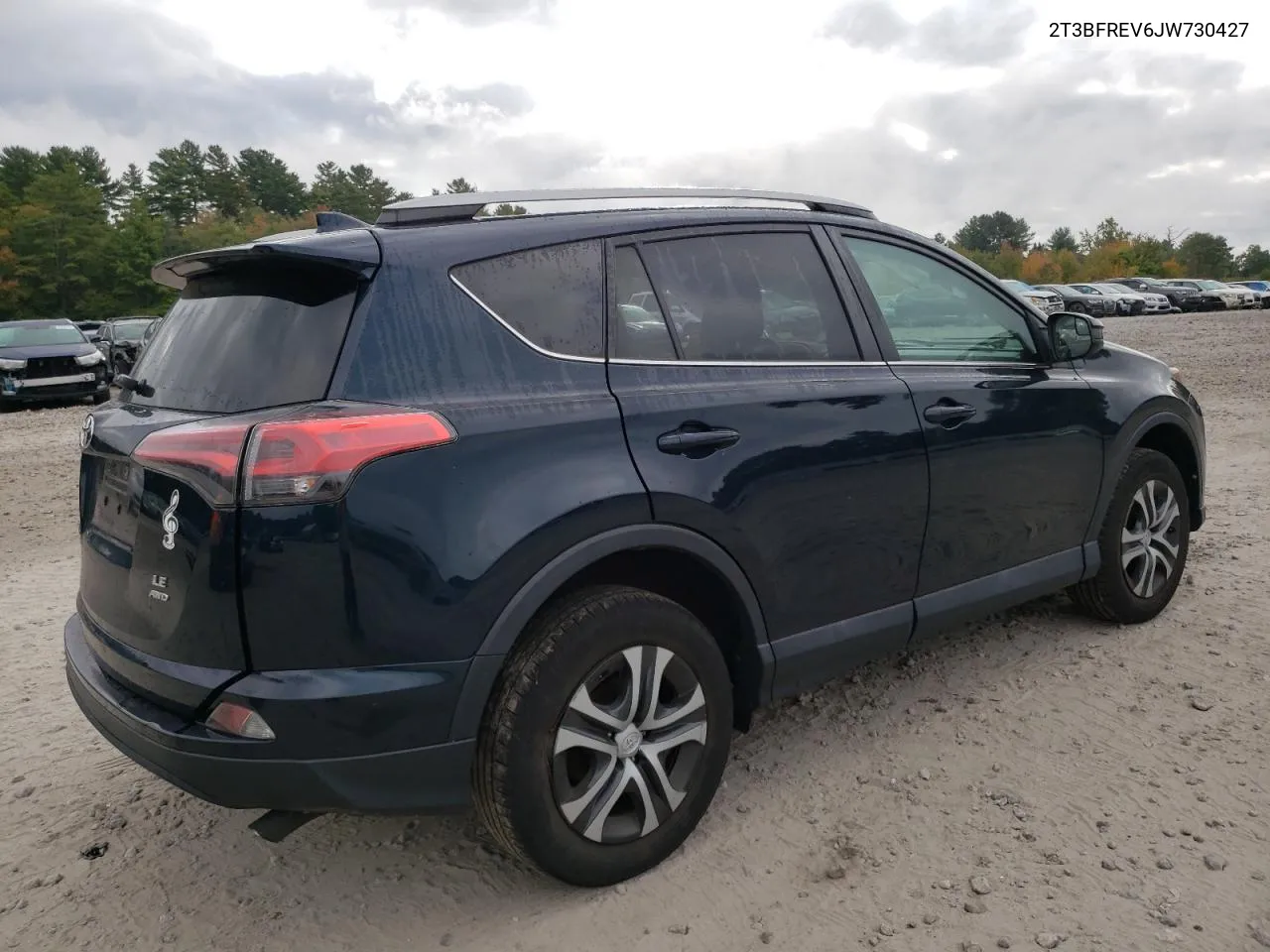 2018 Toyota Rav4 Le VIN: 2T3BFREV6JW730427 Lot: 73501814