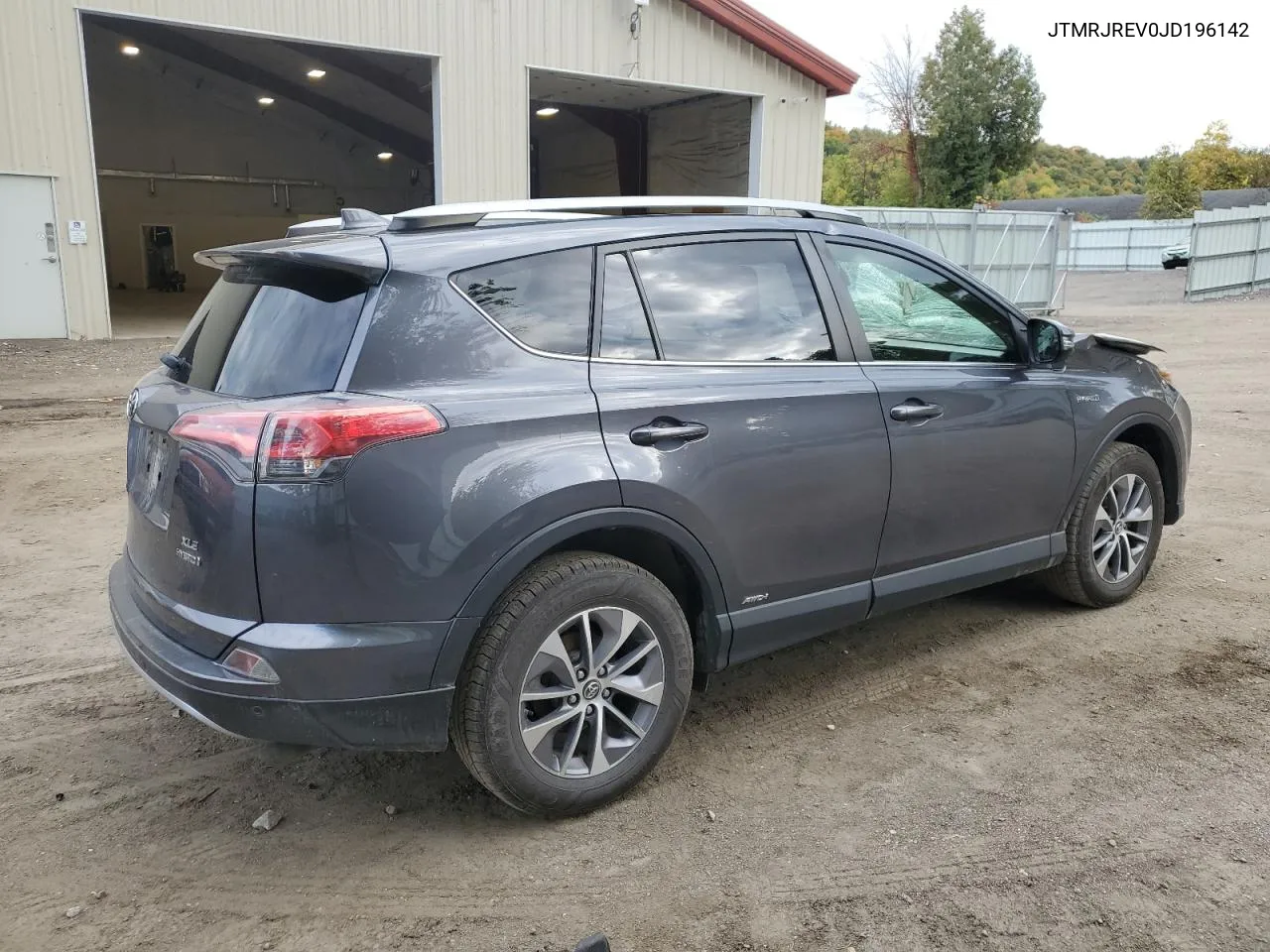 2018 Toyota Rav4 Hv Le VIN: JTMRJREV0JD196142 Lot: 73587524