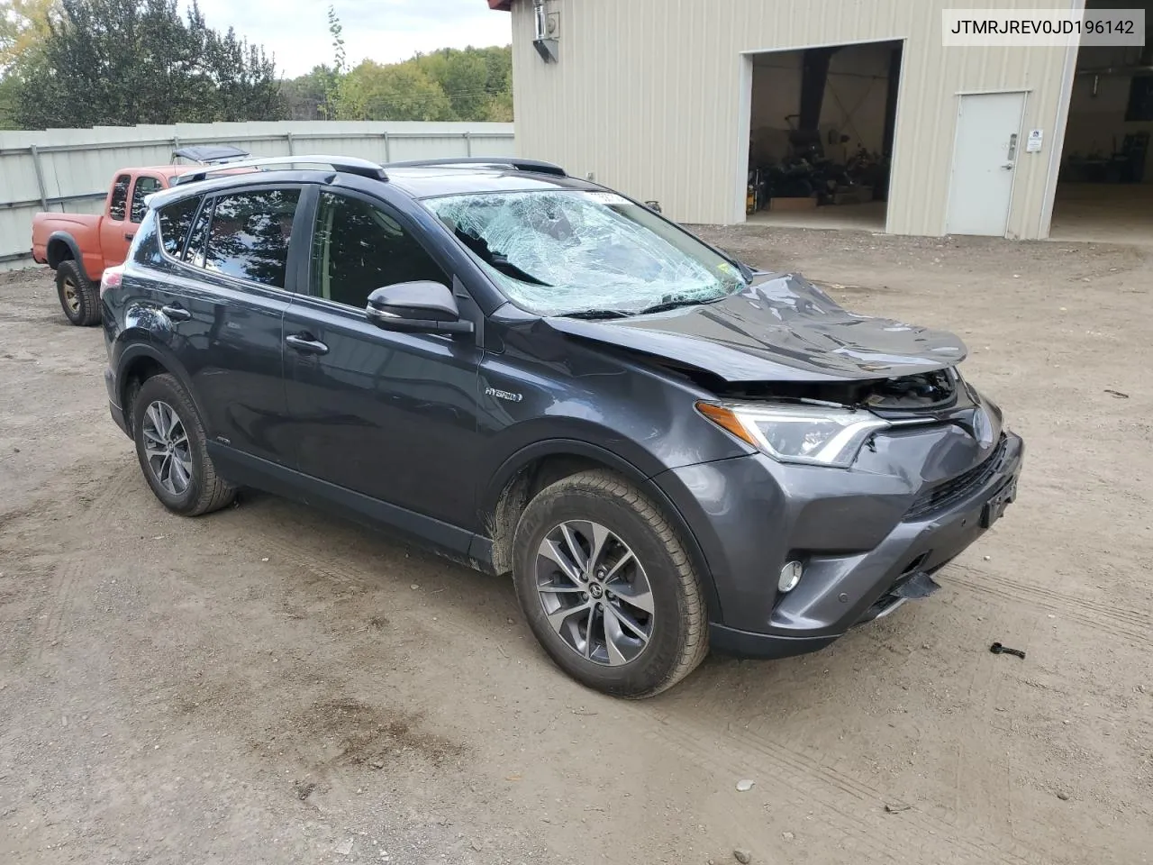 JTMRJREV0JD196142 2018 Toyota Rav4 Hv Le