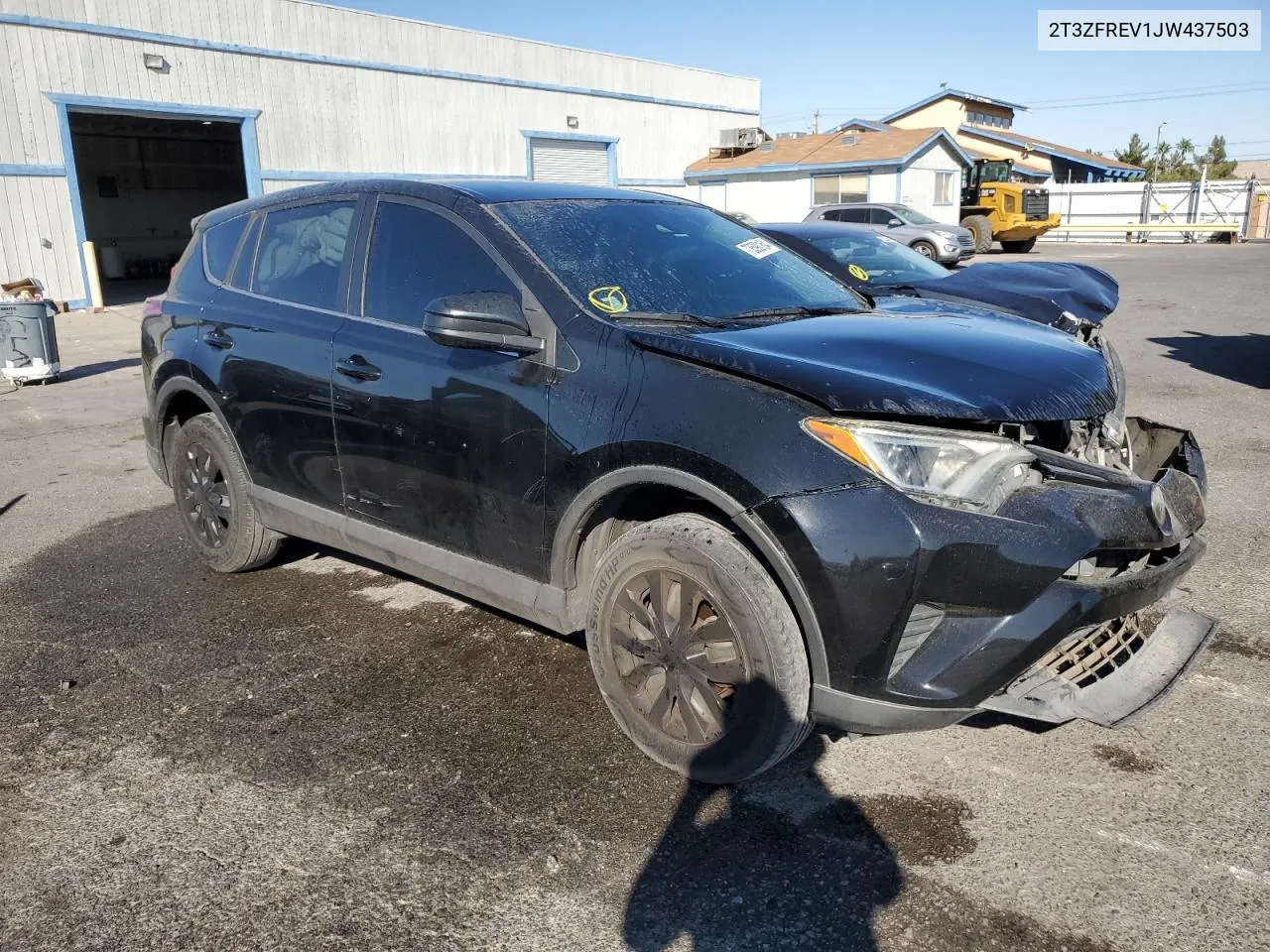 2018 Toyota Rav4 Le VIN: 2T3ZFREV1JW437503 Lot: 73590164