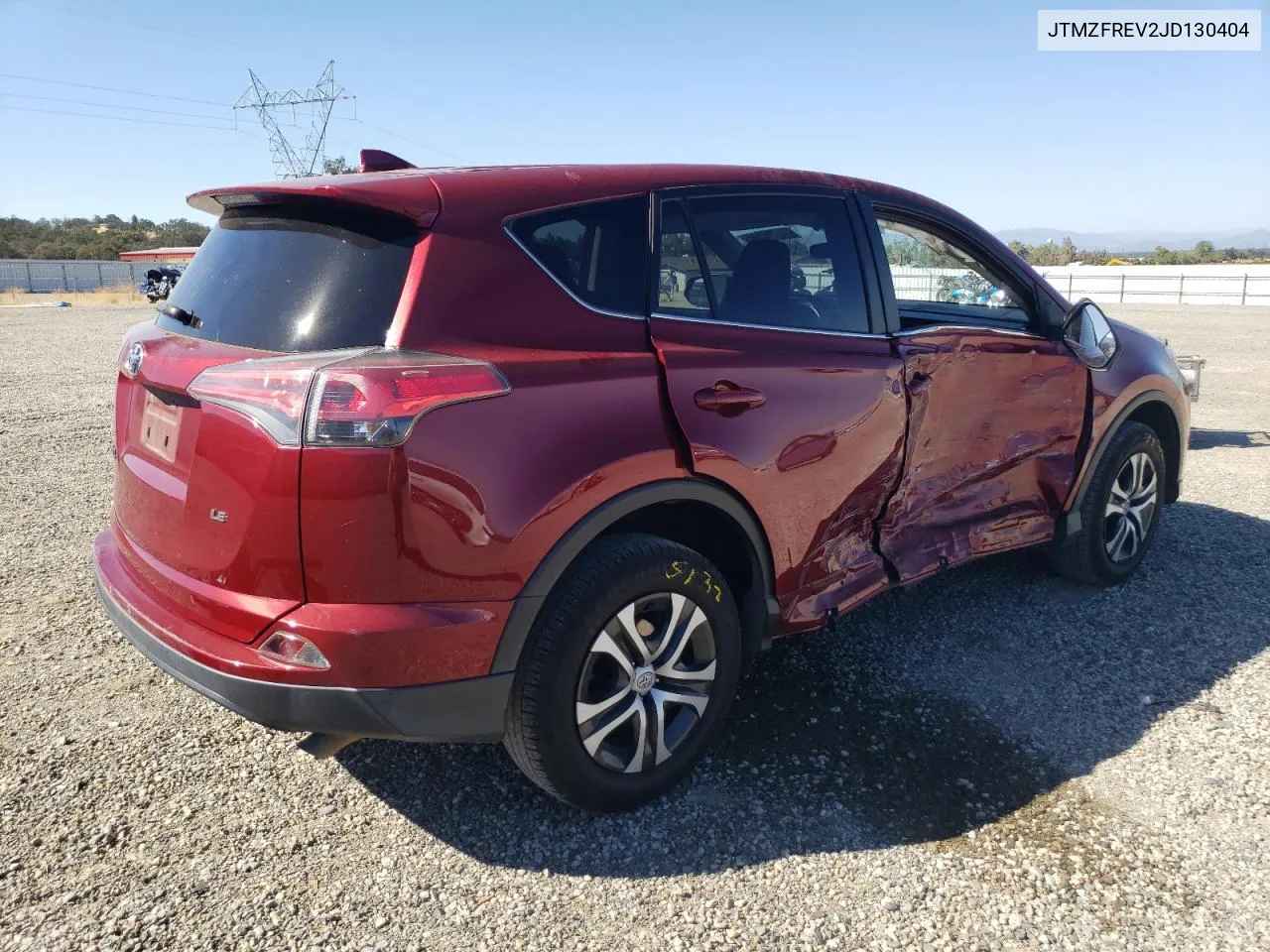 2018 Toyota Rav4 Le VIN: JTMZFREV2JD130404 Lot: 73714194