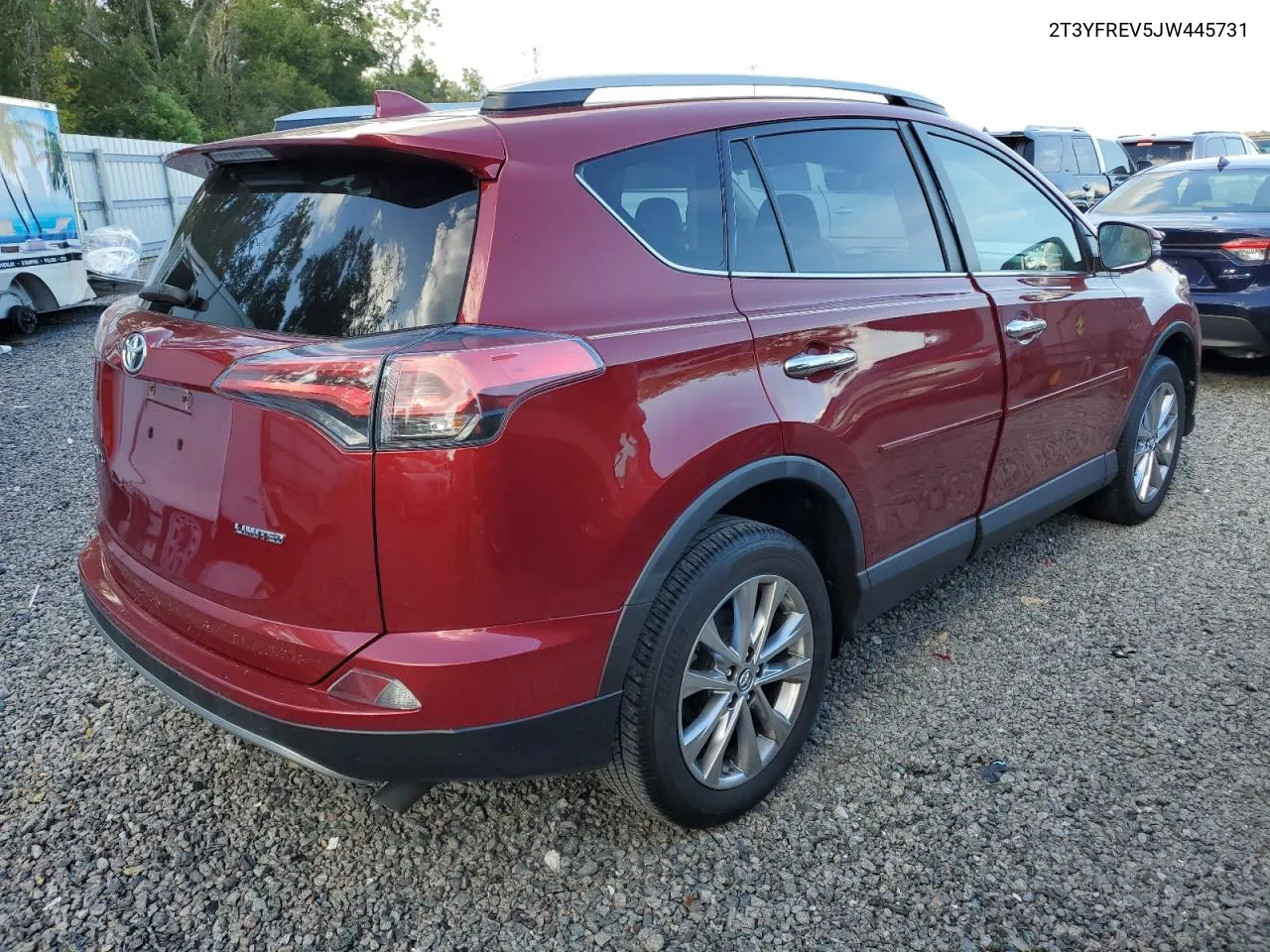 2018 Toyota Rav4 Limited VIN: 2T3YFREV5JW445731 Lot: 73769464