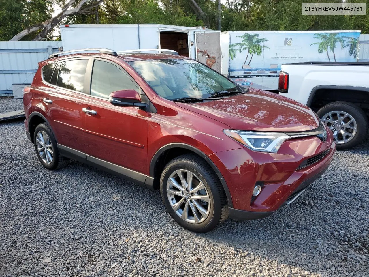 2T3YFREV5JW445731 2018 Toyota Rav4 Limited