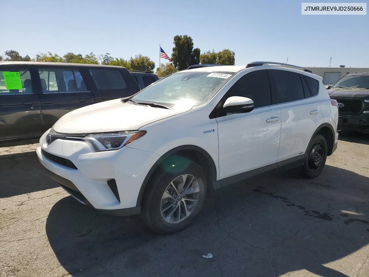 2018 Toyota Rav4 Hv Le VIN: JTMRJREV9JD250666 Lot: 73777974