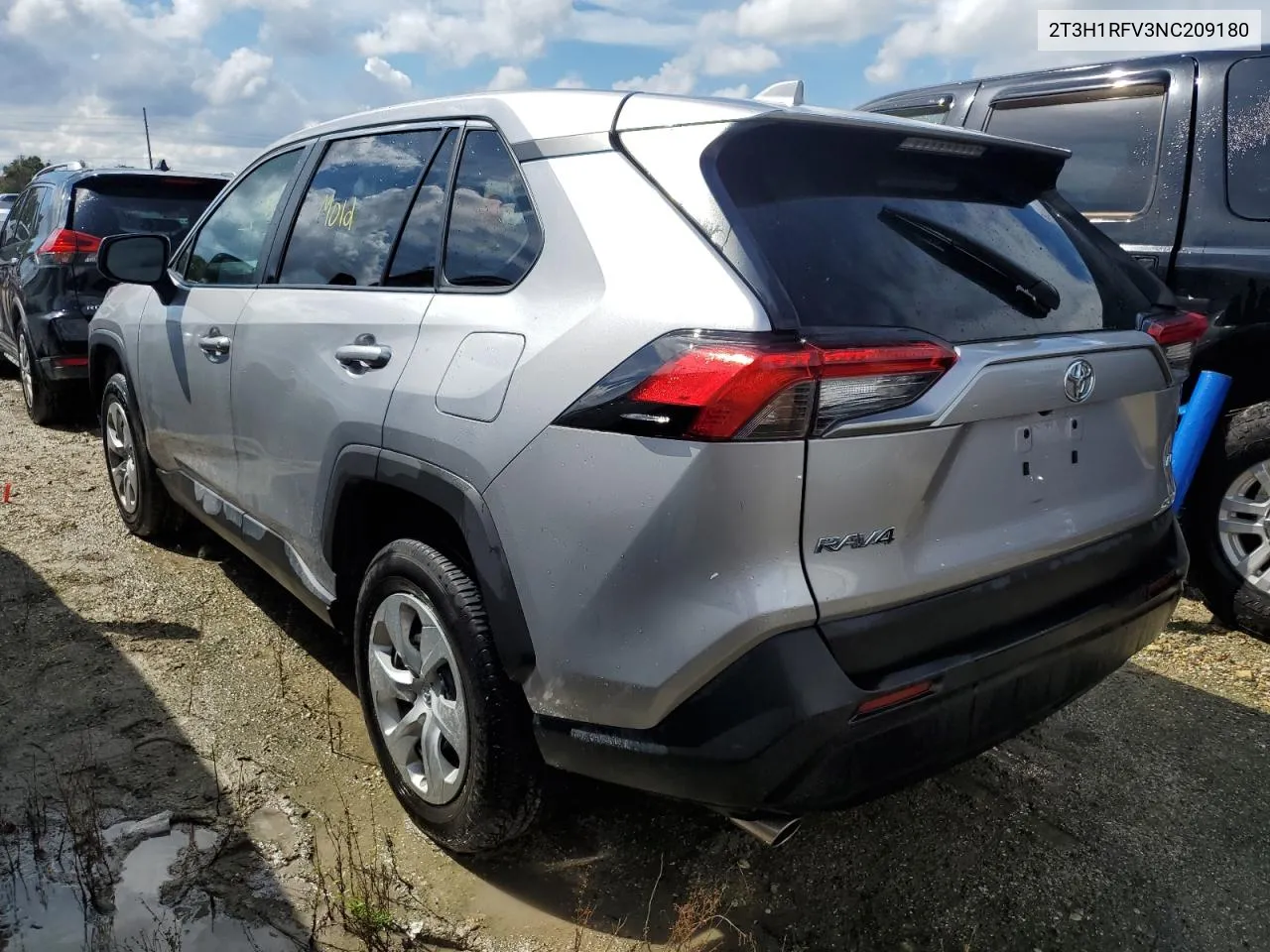 2018 Toyota Rav4 Le VIN: 2T3H1RFV3NC209180 Lot: 74054694