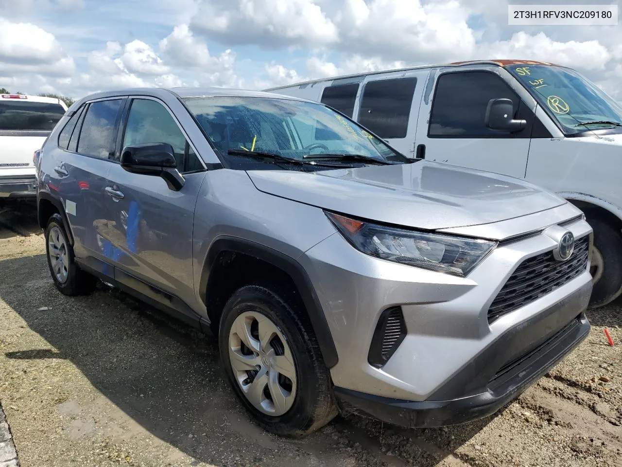 2018 Toyota Rav4 Le VIN: 2T3H1RFV3NC209180 Lot: 74054694