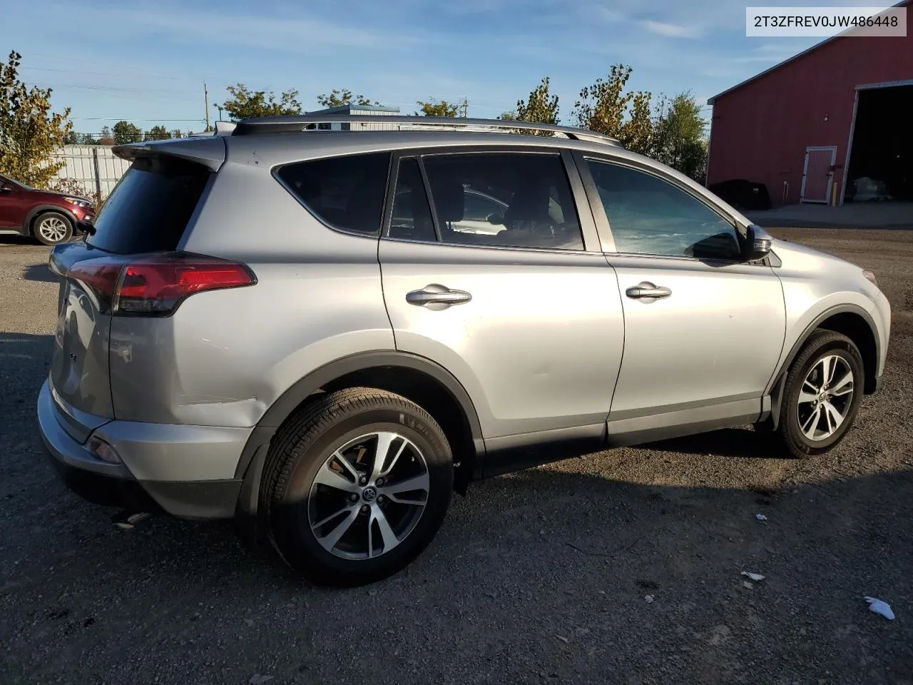 2T3ZFREV0JW486448 2018 Toyota Rav4 Le