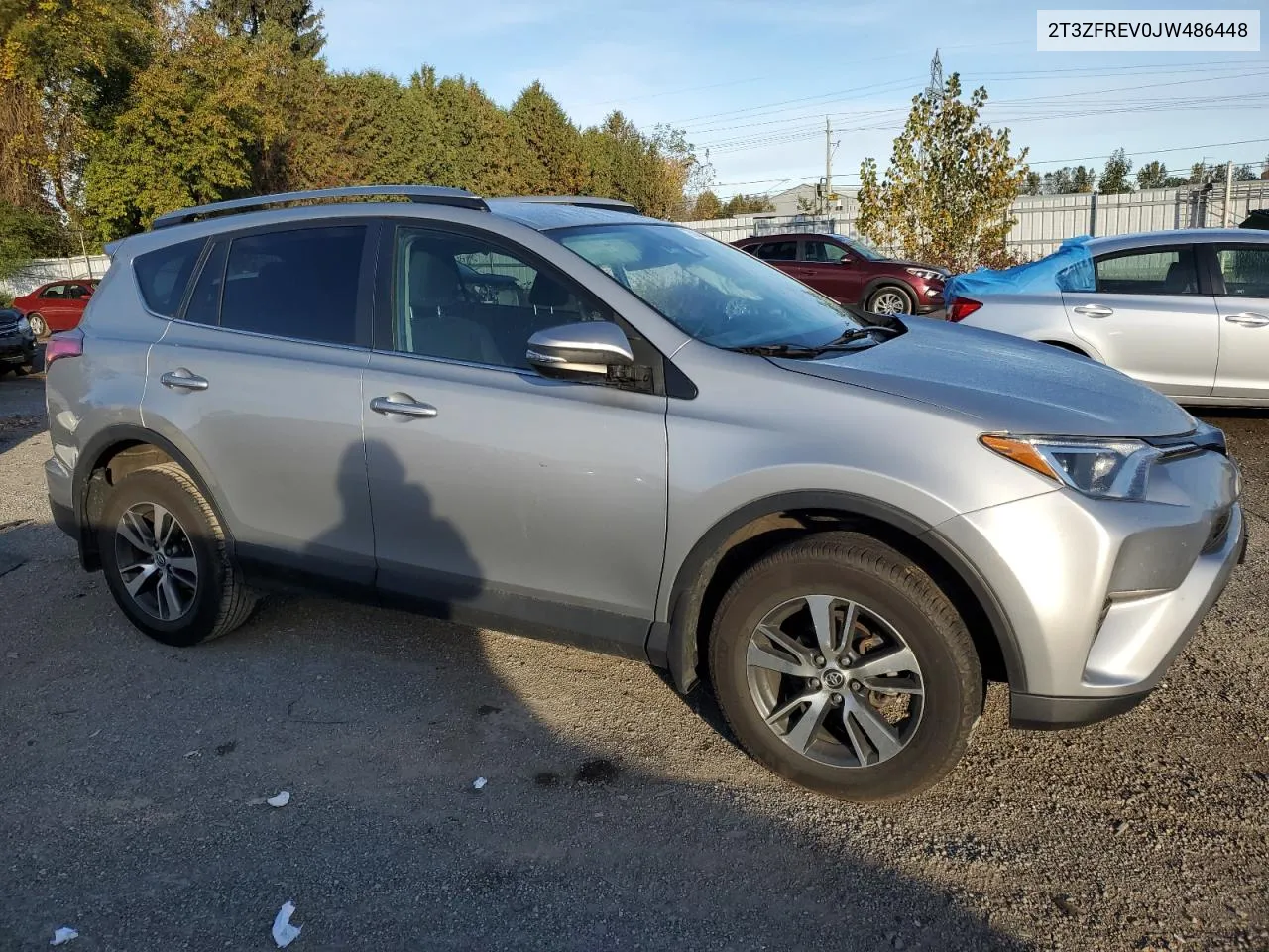 2T3ZFREV0JW486448 2018 Toyota Rav4 Le