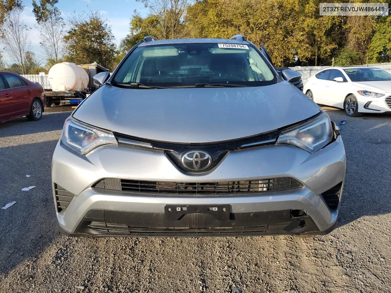 2T3ZFREV0JW486448 2018 Toyota Rav4 Le