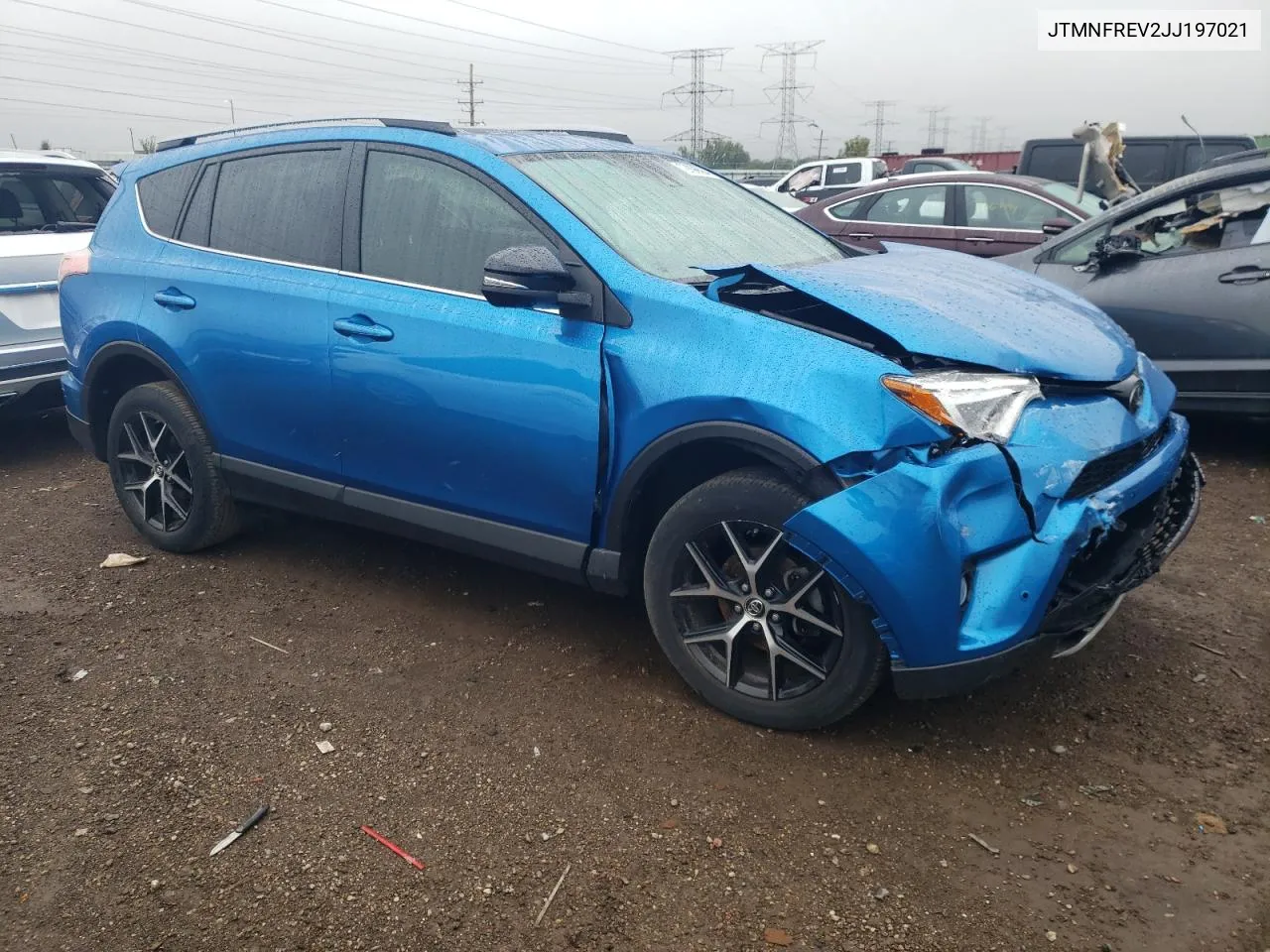 2018 Toyota Rav4 Se VIN: JTMNFREV2JJ197021 Lot: 75726354