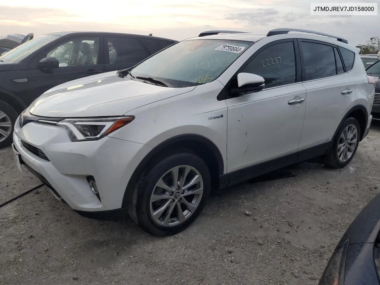 JTMDJREV7JD158000 2018 Toyota Rav4 Hv Limited