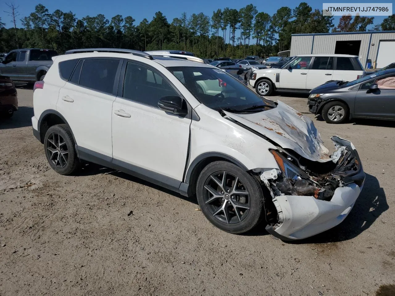 2018 Toyota Rav4 Se VIN: JTMNFREV1JJ747986 Lot: 75941964