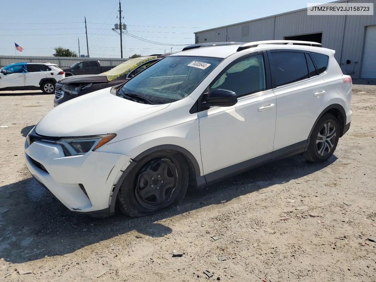 2018 Toyota Rav4 Le VIN: JTMZFREV2JJ158723 Lot: 76305644