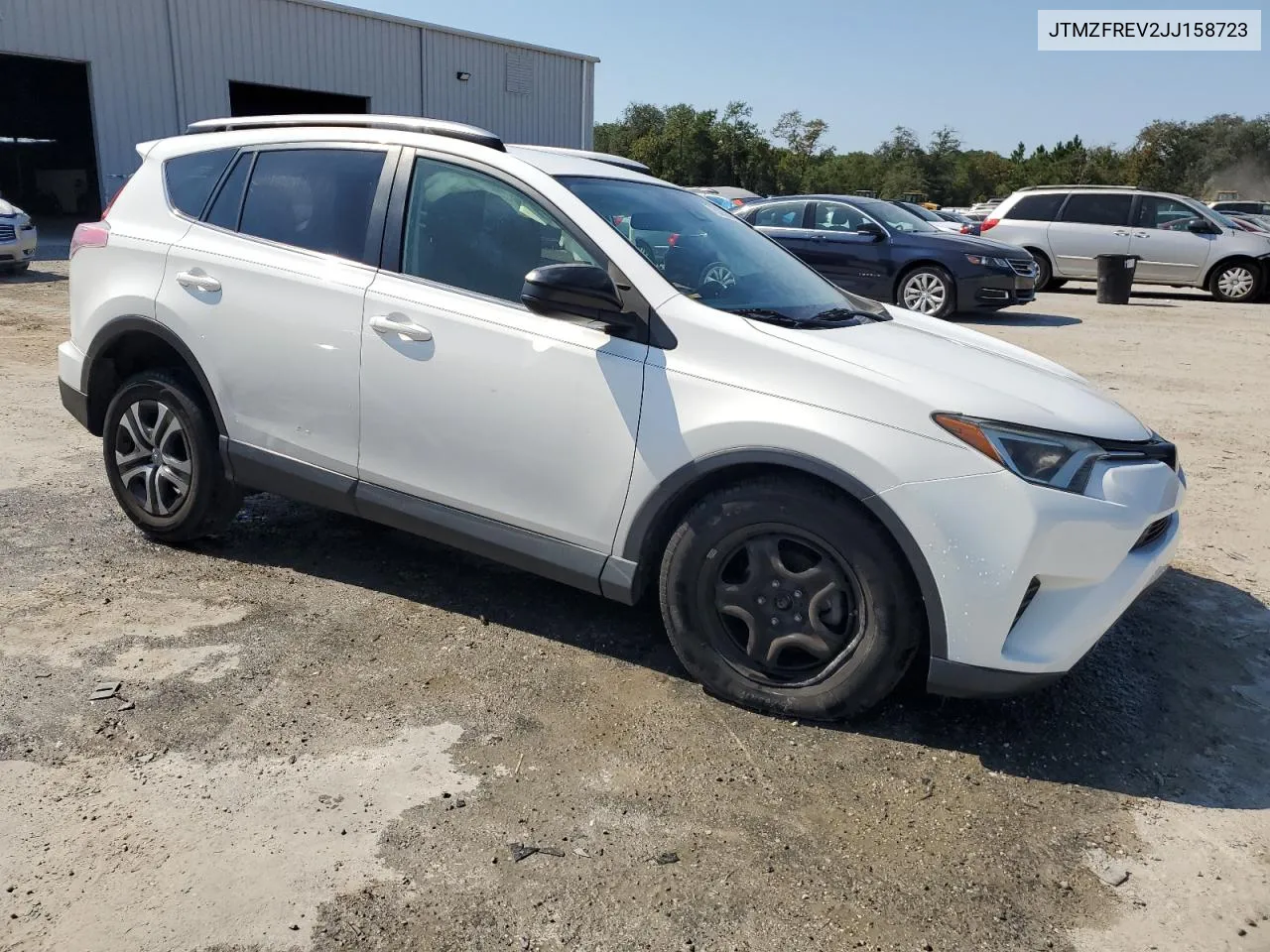 2018 Toyota Rav4 Le VIN: JTMZFREV2JJ158723 Lot: 76305644