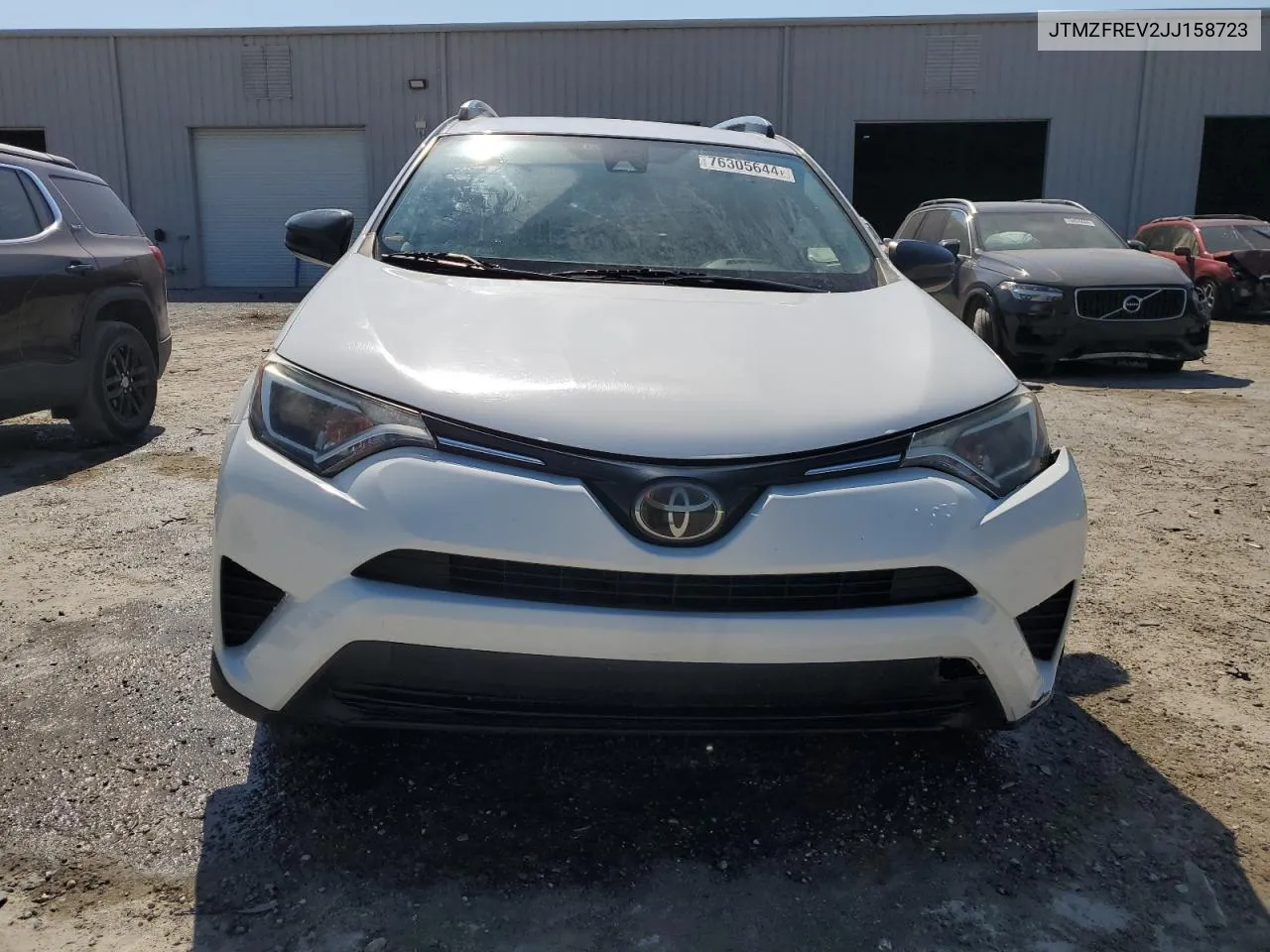 2018 Toyota Rav4 Le VIN: JTMZFREV2JJ158723 Lot: 76305644