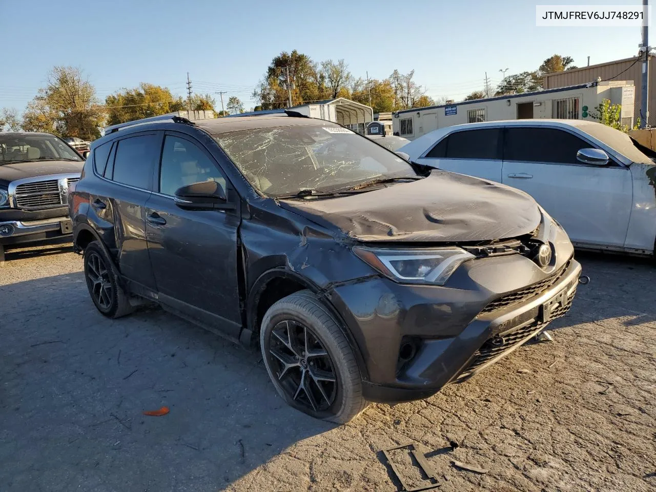 2018 Toyota Rav4 Se VIN: JTMJFREV6JJ748291 Lot: 76338684