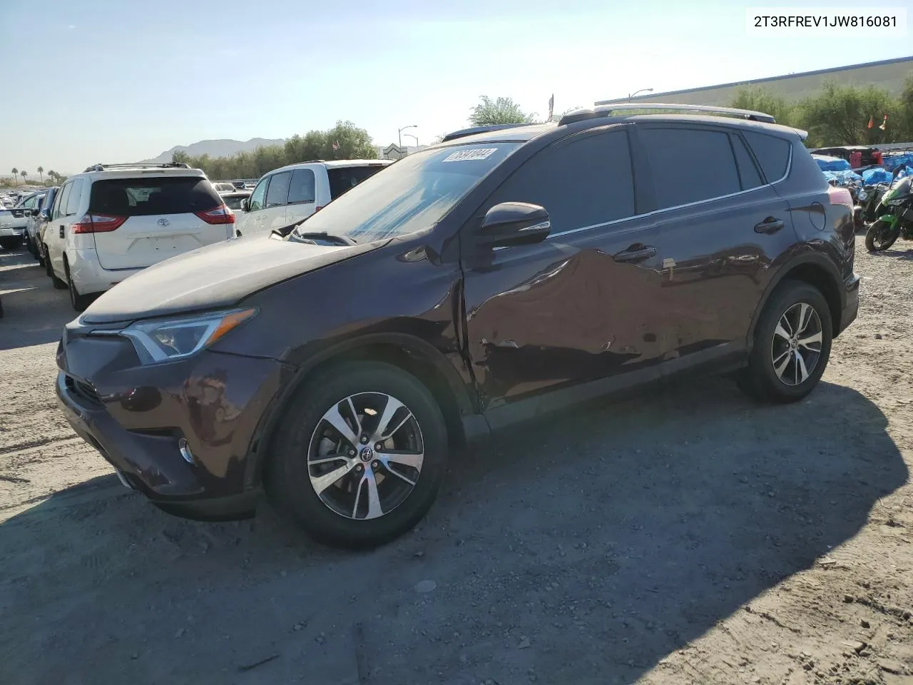 2018 Toyota Rav4 Adventure VIN: 2T3RFREV1JW816081 Lot: 76341044