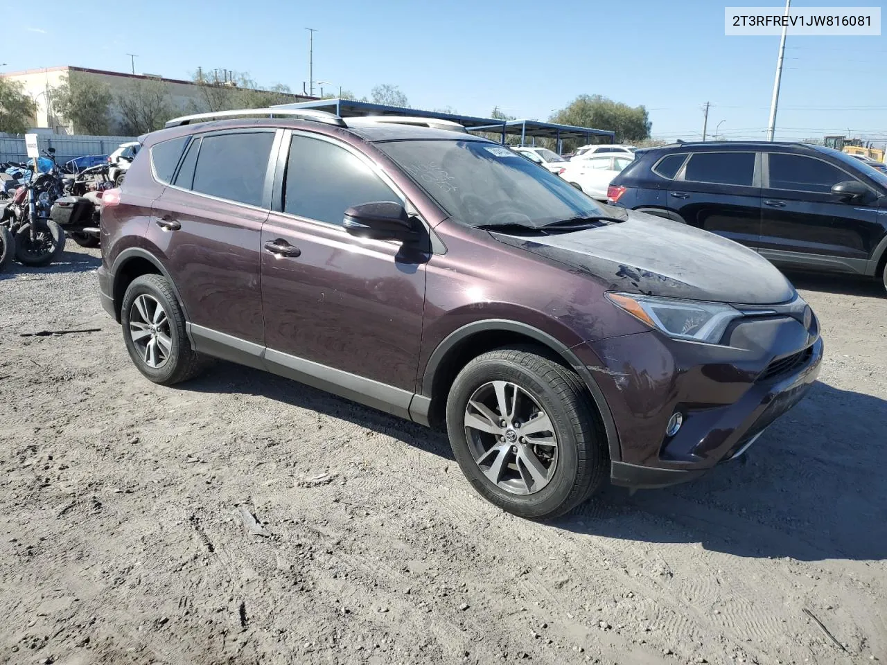 2018 Toyota Rav4 Adventure VIN: 2T3RFREV1JW816081 Lot: 76341044