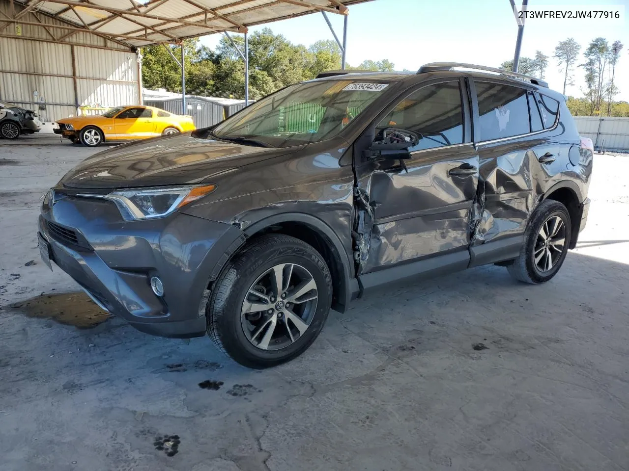 2018 Toyota Rav4 Adventure VIN: 2T3WFREV2JW477916 Lot: 76393424