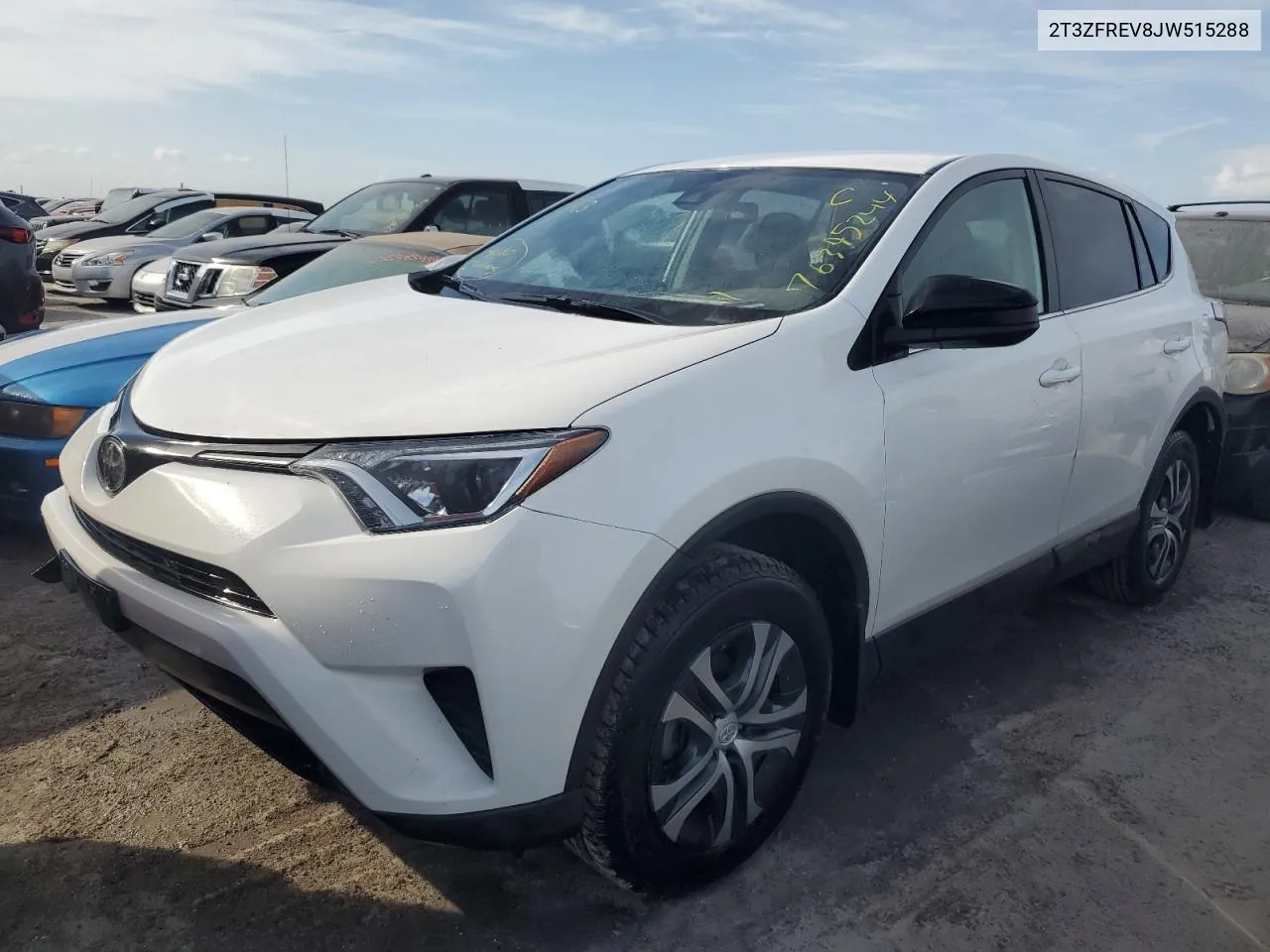 2018 Toyota Rav4 Le VIN: 2T3ZFREV8JW515288 Lot: 76395244