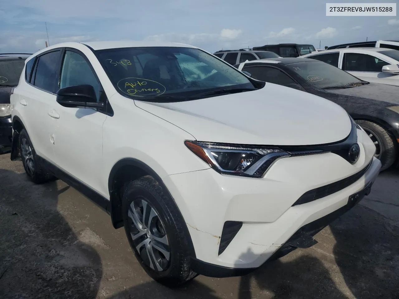 2018 Toyota Rav4 Le VIN: 2T3ZFREV8JW515288 Lot: 76395244