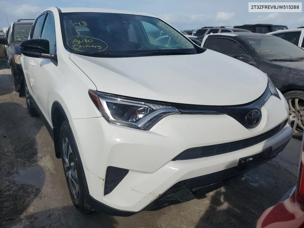 2018 Toyota Rav4 Le VIN: 2T3ZFREV8JW515288 Lot: 76395244