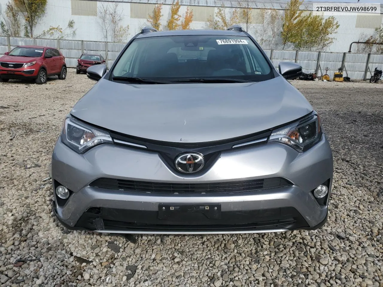 2018 Toyota Rav4 Adventure VIN: 2T3RFREV0JW698699 Lot: 76891994