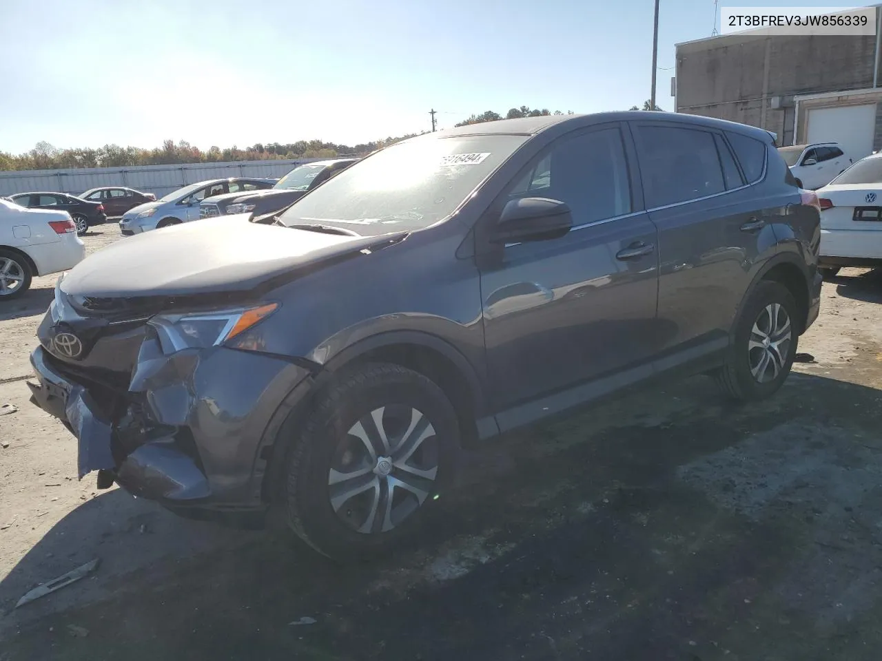 2018 Toyota Rav4 Le VIN: 2T3BFREV3JW856339 Lot: 76916494