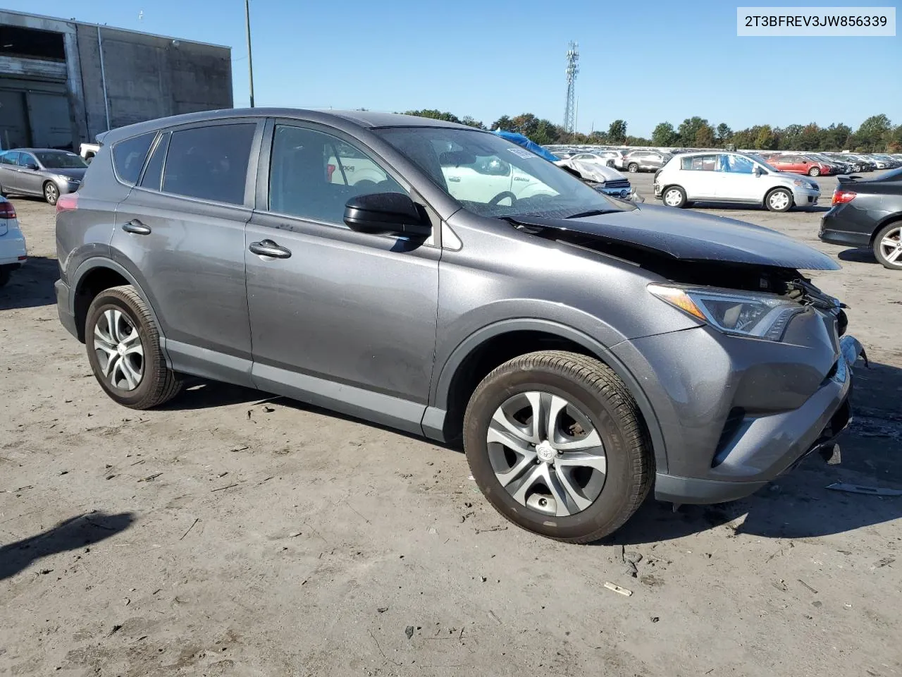 2018 Toyota Rav4 Le VIN: 2T3BFREV3JW856339 Lot: 76916494