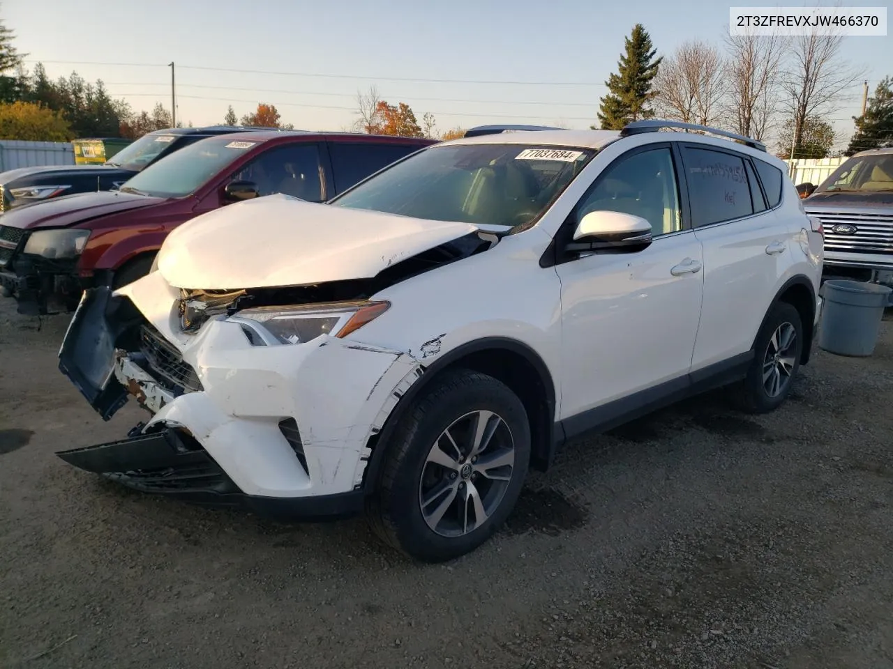 2018 Toyota Rav4 Le VIN: 2T3ZFREVXJW466370 Lot: 77037684