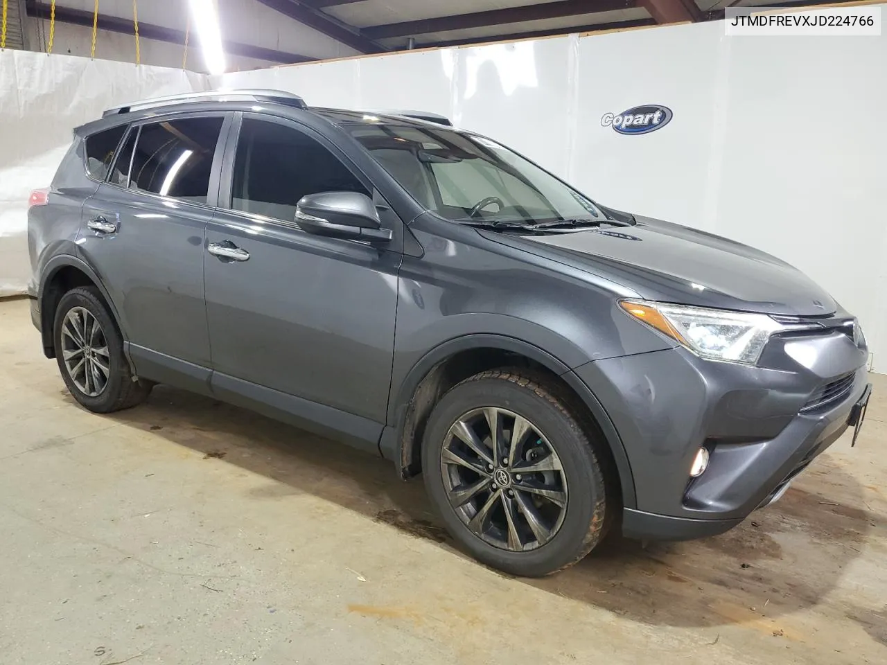 2018 Toyota Rav4 Limited VIN: JTMDFREVXJD224766 Lot: 77150794