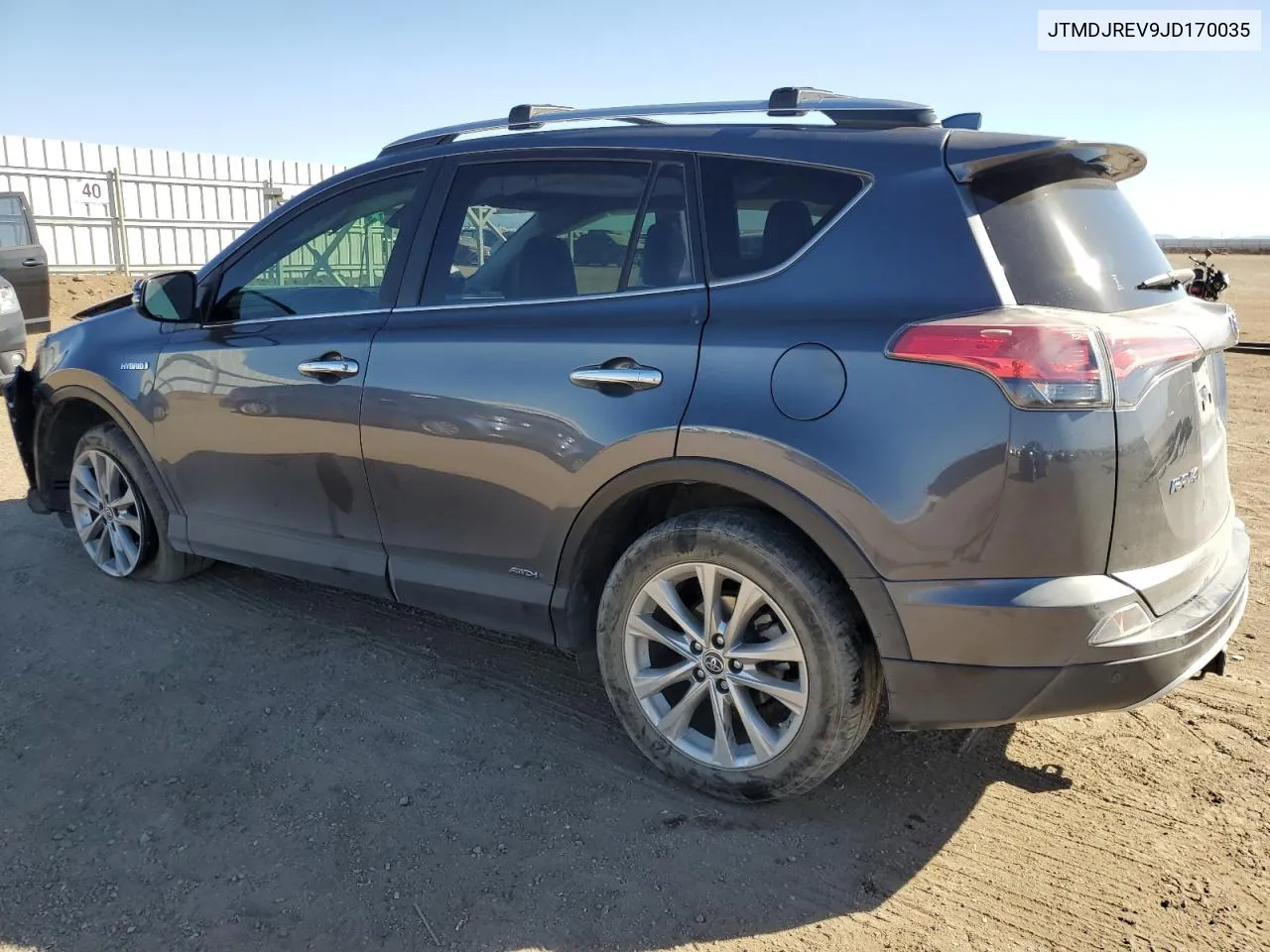 JTMDJREV9JD170035 2018 Toyota Rav4 Hv Limited