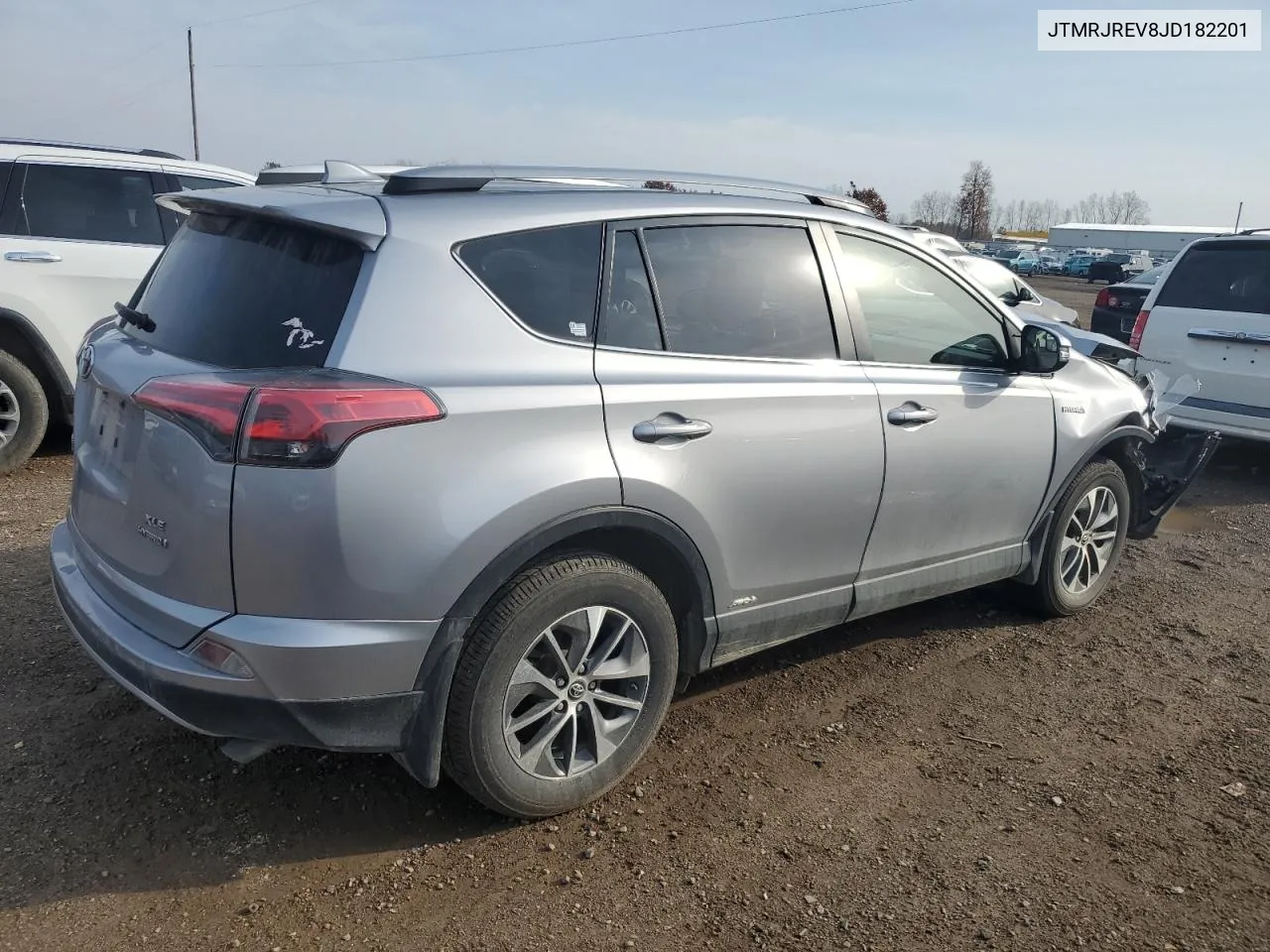 2018 Toyota Rav4 Hv Le VIN: JTMRJREV8JD182201 Lot: 77519444