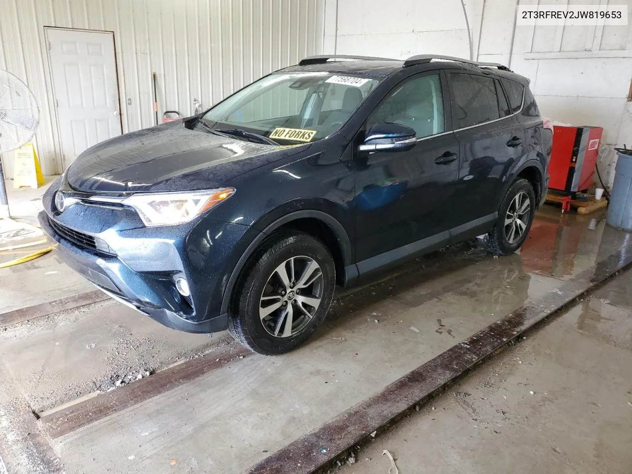 2018 Toyota Rav4 Adventure VIN: 2T3RFREV2JW819653 Lot: 77598704