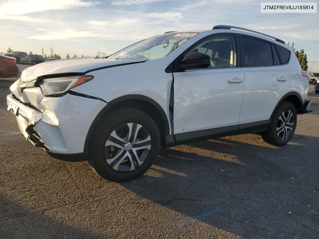 2018 Toyota Rav4 Le VIN: JTMZFREV8JJ185814 Lot: 77635714