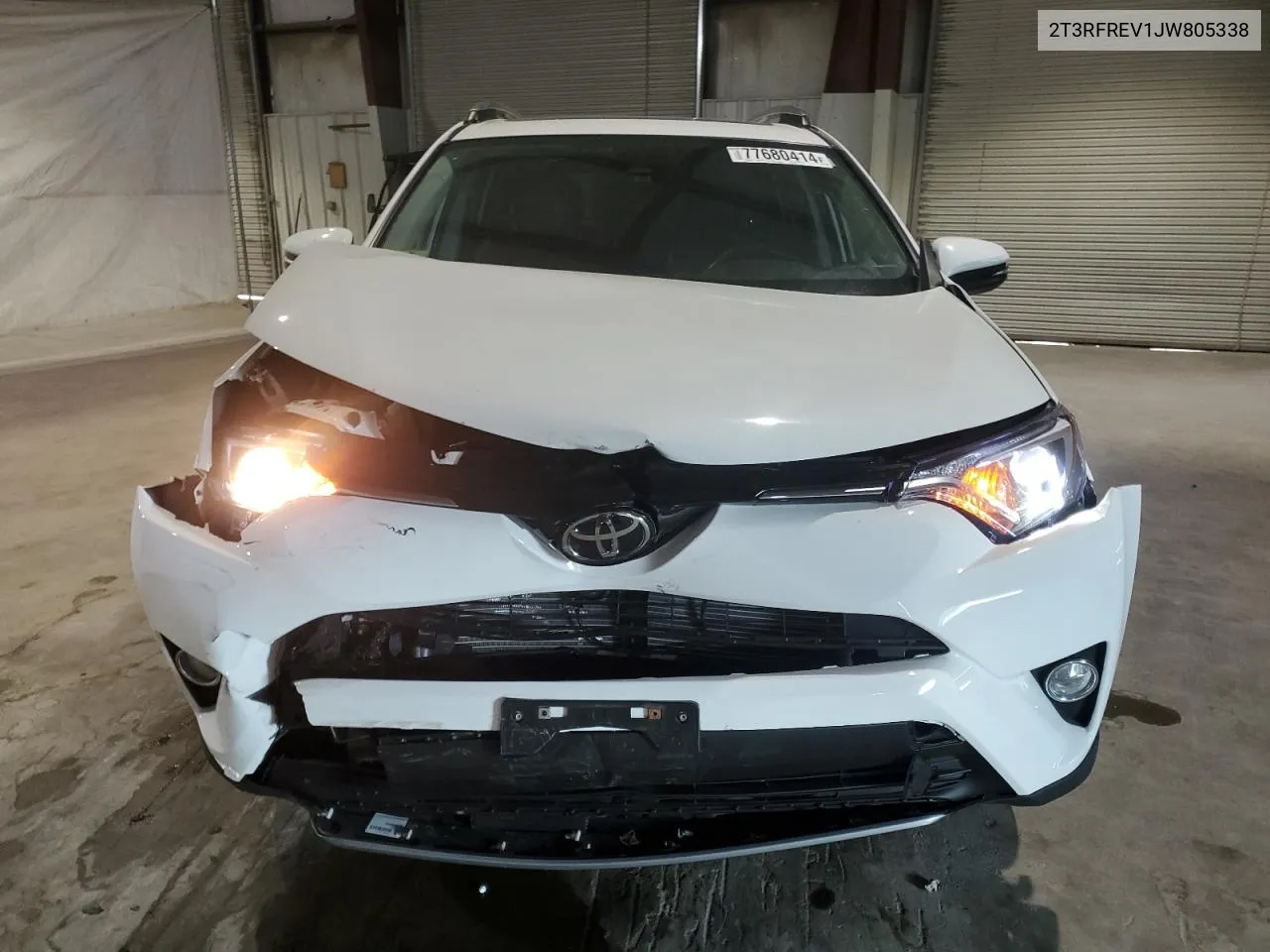 2018 Toyota Rav4 Adventure VIN: 2T3RFREV1JW805338 Lot: 77680414