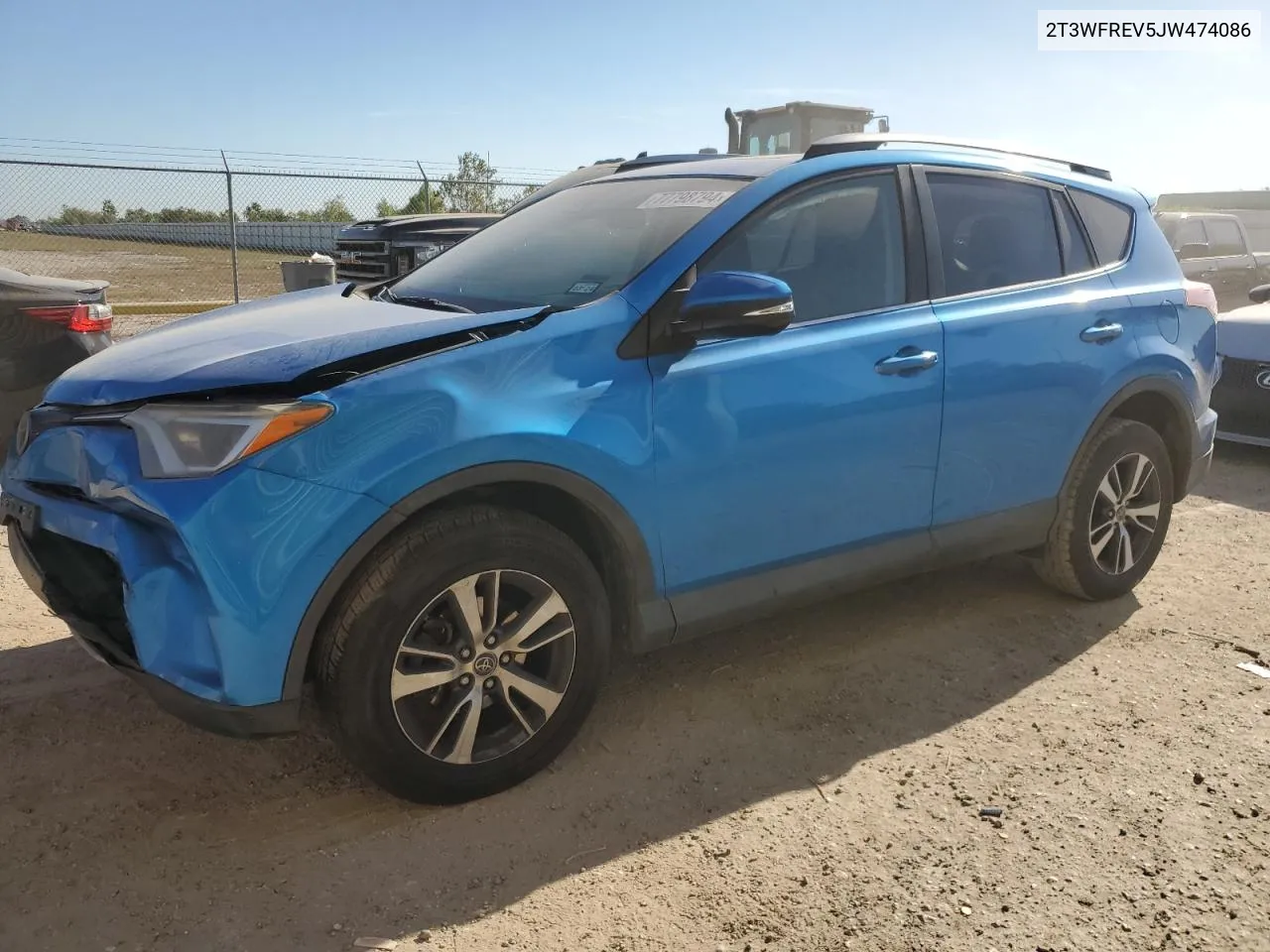 2T3WFREV5JW474086 2018 Toyota Rav4 Adventure