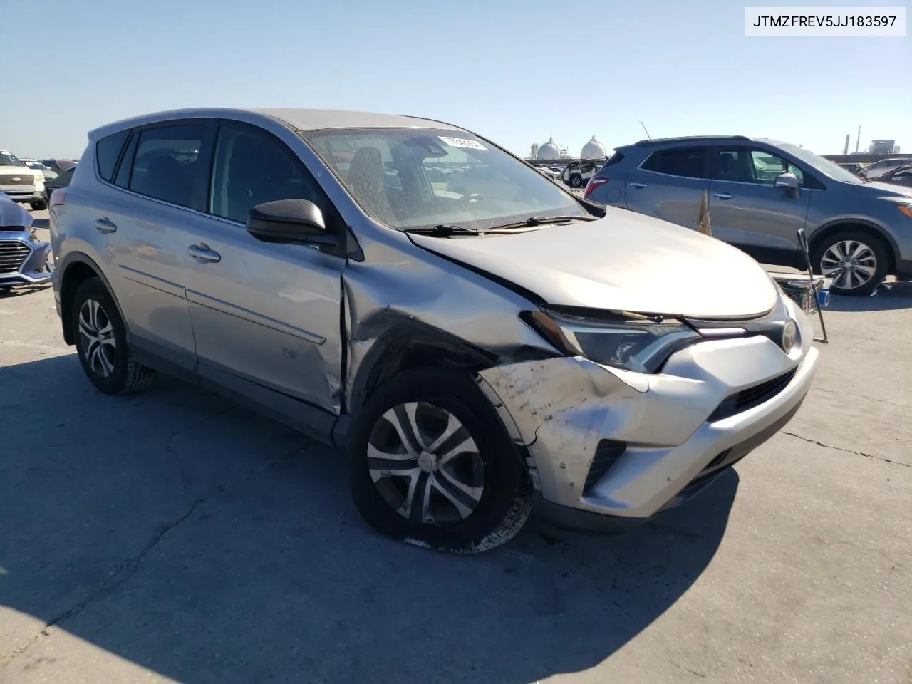 2018 Toyota Rav4 Le VIN: JTMZFREV5JJ183597 Lot: 77840954