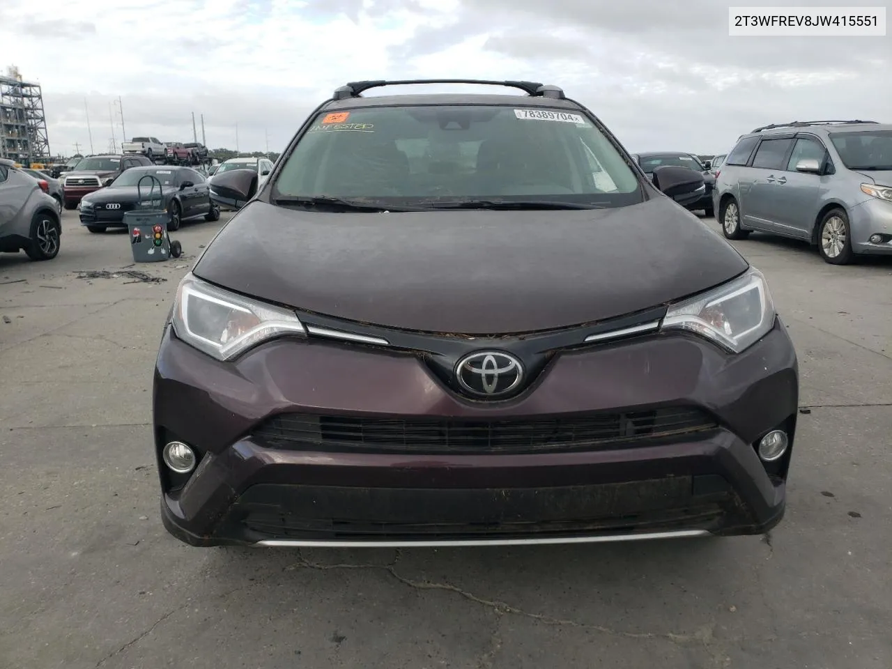 2018 Toyota Rav4 Adventure VIN: 2T3WFREV8JW415551 Lot: 78389704